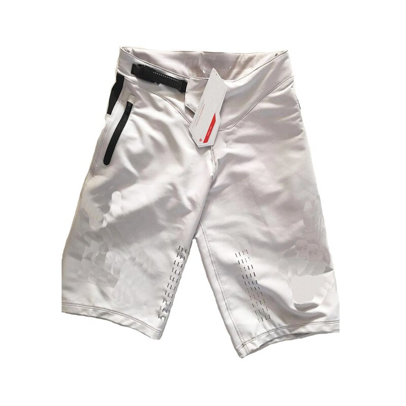 Biker Shorts Zomer Motorfiets Fietsen Kleding Outdoor Off-Road Voertuig Shorts Fiets Shorts Fietsbroek: White / 30