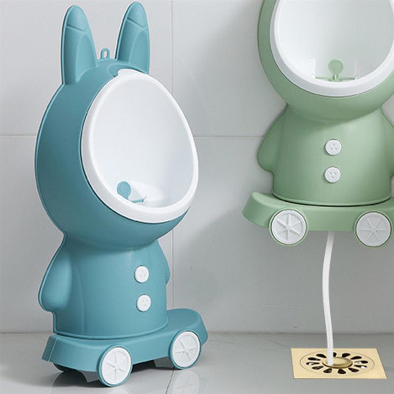 Bebé orinal de niños lindo altura ajustable Potty para niños baño formación orinal de pie desmontable baño accesorios de baño