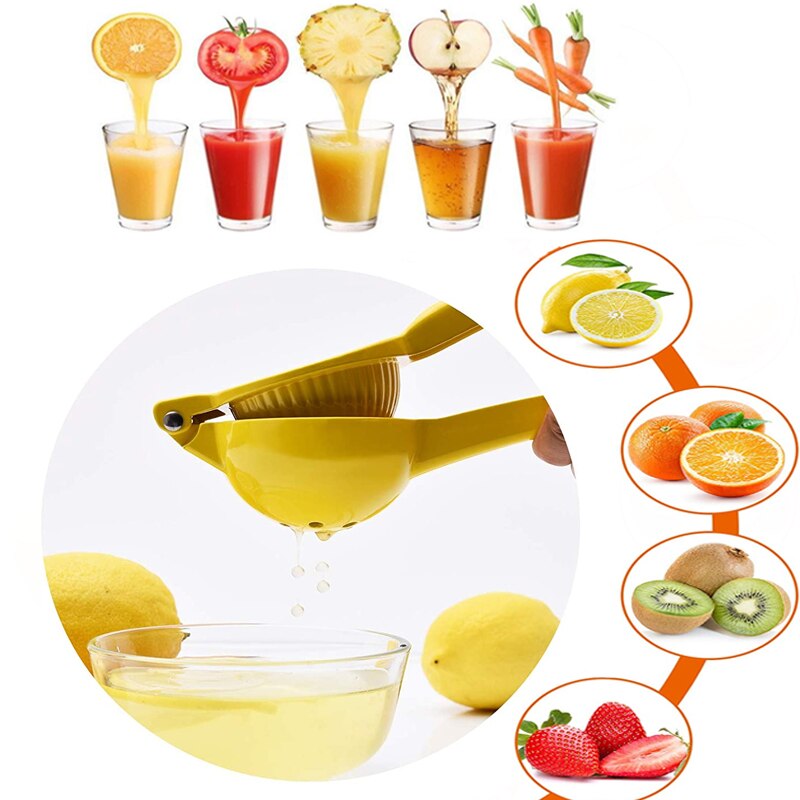 Manual Juicer Lemon Citrus Orange Fruit Juicer Squeezer Handheld Mini Portable Press Blender Household Kitchen Accessories