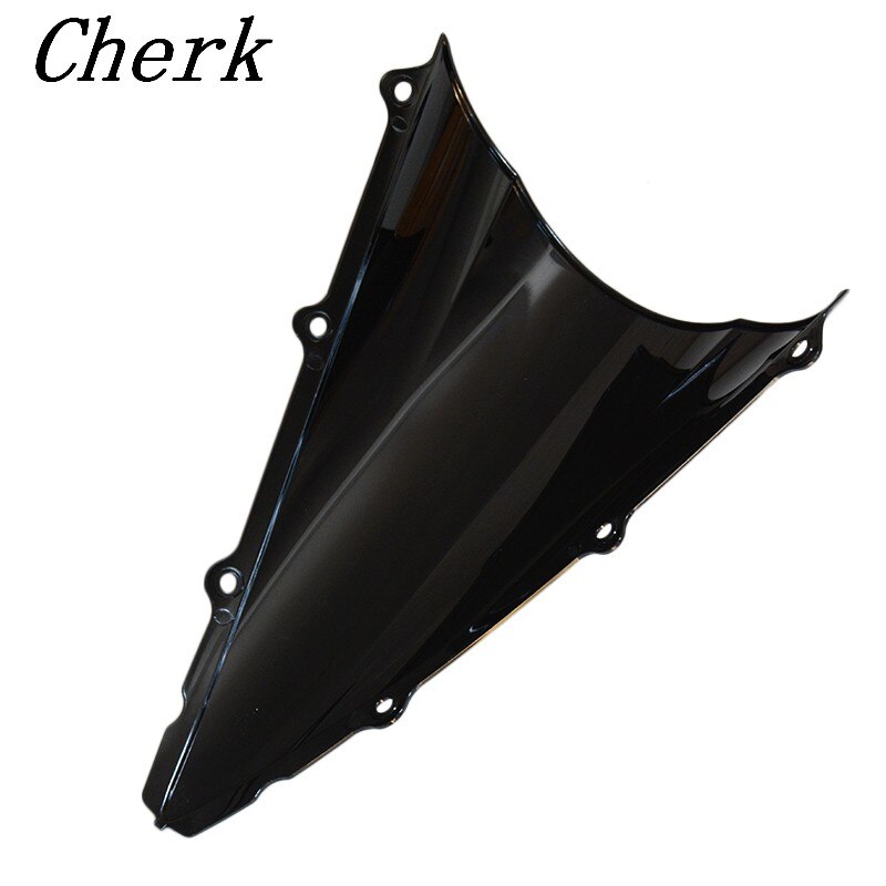 Pare-brise à Double bulle noire pour YAMAHA YZF R1 2002-2003 YZF-R1 02 03,