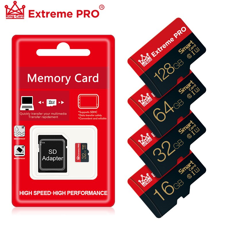 Top Micro Sd Geheugenkaart 128Gb 64Gb 32Gb 16Gb 8Gb Sdxc Sdhc Micro Sd Kaart Cartao de Memoia Voor Smartphone/Tablet/Pc