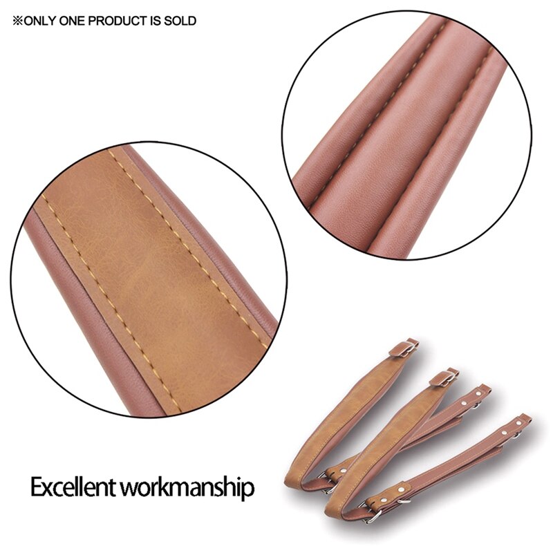 Pair of Leather Accordion Straps Adjustable 16 Bass-120 Bass Accordion Universal Shoulder Strap