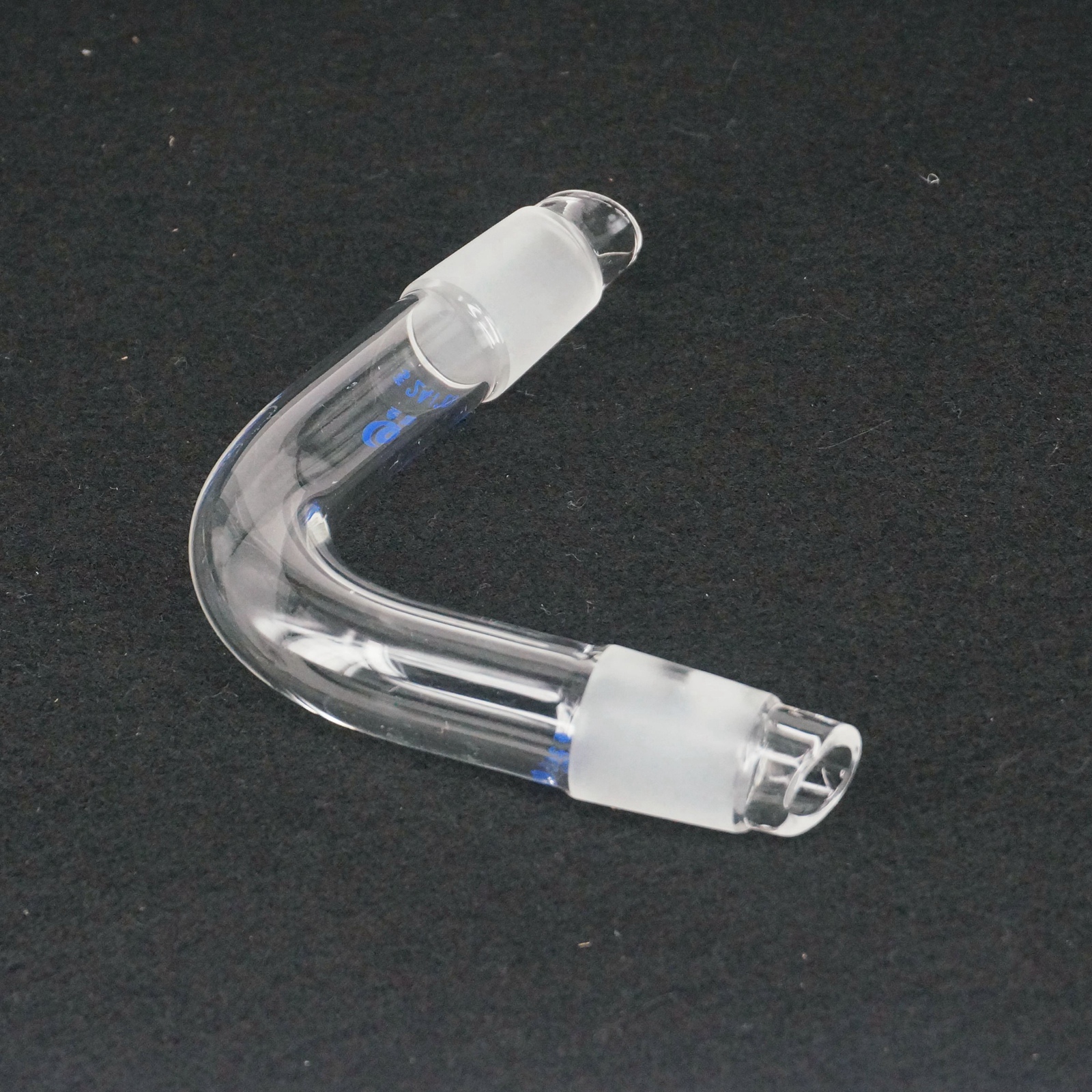 24/29 Joint Laboratorium Glas Destillatie Adapter Distilleren Hoofd 75 Graden Bocht