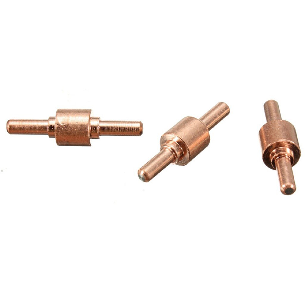 100Pieces Air Plasma Cutter Torch Consumables Kit for Cutting Welding Machine Kit Electrodes Nozzles Tips Shield Cup Set