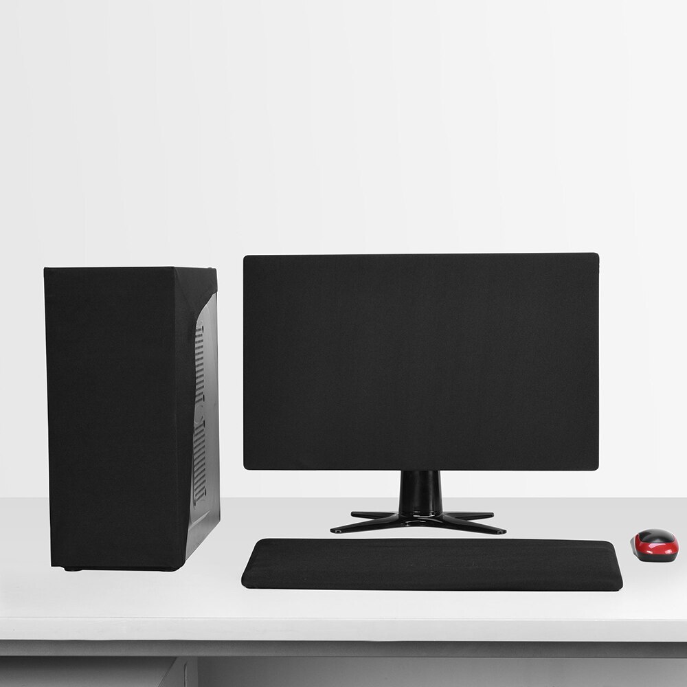 Wacky Computer Cover 3 In 1 DustProof Printed Combo For 18 Inch Desktop PC | Monitor, CPU And