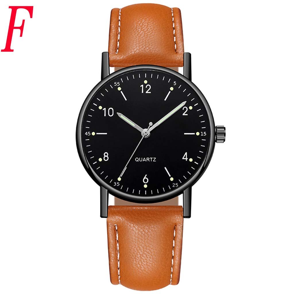 Moderne Vrouwen Horloges Vrouwen Quartz Horloges Roestvrij Staal Lichtgevende Wijzerplaat Leisure Relojes Para Mujer: F