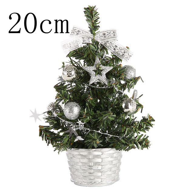 Mini Kerstboom Tafel Decor Kunstmatige Creatieve Chrstmas Bomen Tafel Etalage Tafel Decoraties Familie Xmas: Fluorescentie Geel