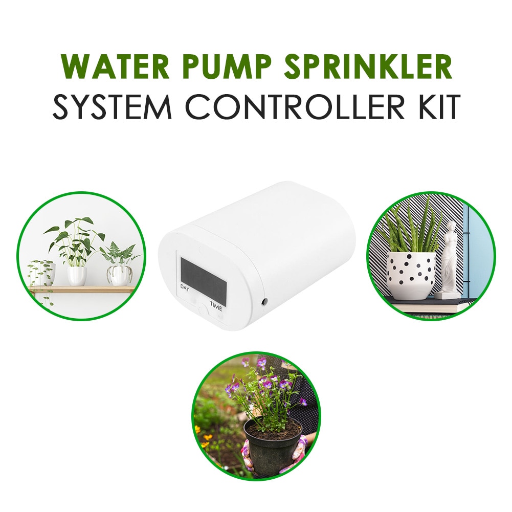 WIFI Control watering device Intelligent automatic Drip Irrigation Controller Kit System For Garden plant water pump timer