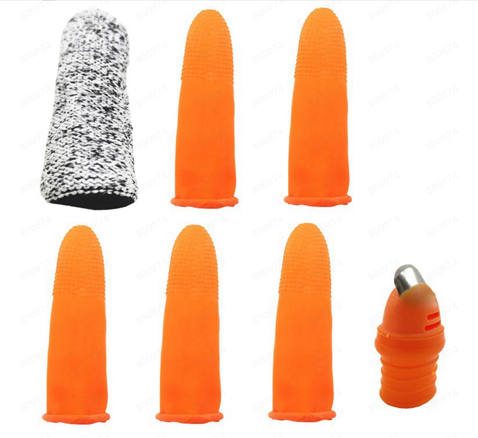 Silicone Thumb Knife Finger Protector For Fruits Vegetable Plant Blade Scissors Kitchen Gadgets Kitchen Accessories Garden Tools: L 02