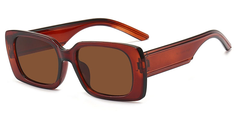 Occhiali da suola quadrati da donna neri progettista di marca di lusso Occhiali da suola con montatura grande Occhiali da suola rettangolari Vintage ▾ femminili retrò: Blu