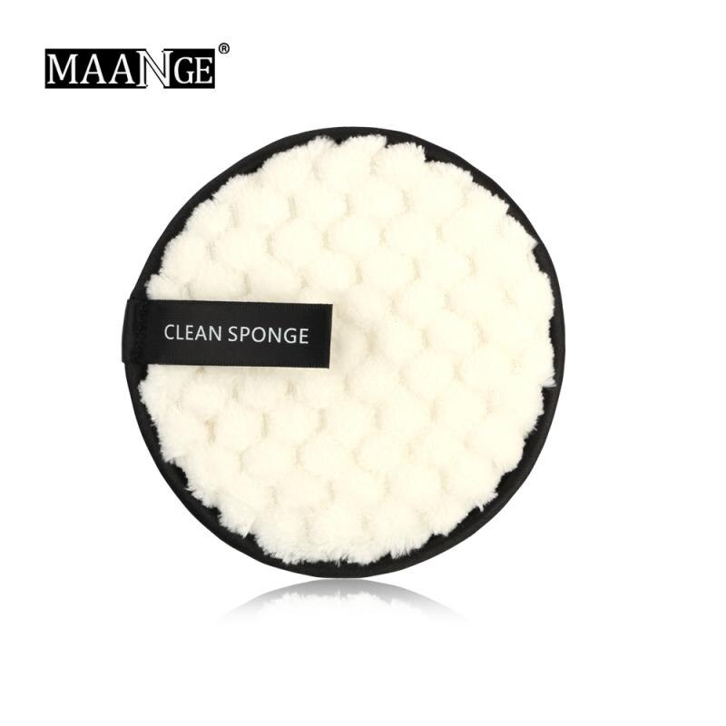 3 Colors Fabric Facial Mask Soft Beauty Sponge Powder Puff Pad Face Foundation Makeup Cosmetic Tool Washable Cleansing Cotton