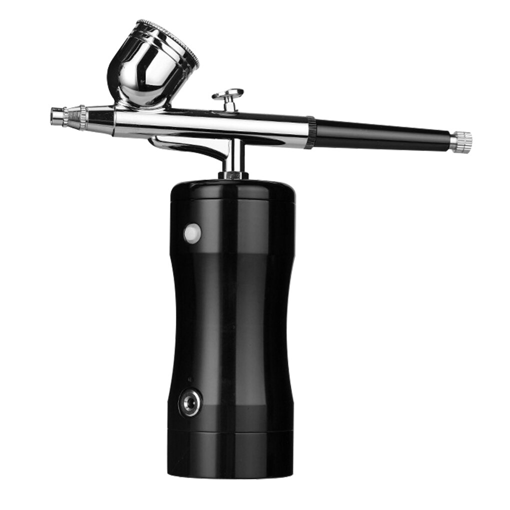 Airbrush Tool USB Portable Rechargeable Nail Airbrush 0.3mm Nozzle Airbrush Kit For Model Cake Decorating Brushes Car Painting: 02
