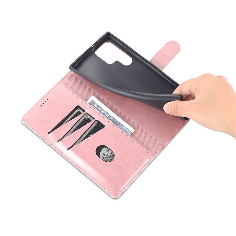Per Samsung Galaxy S22 s 22Ultra S22ULTRA 5G SM-S908U1 s22 S 22 Plus + custodia Coque Book portafoglio porta carte di credito custodia per fondina