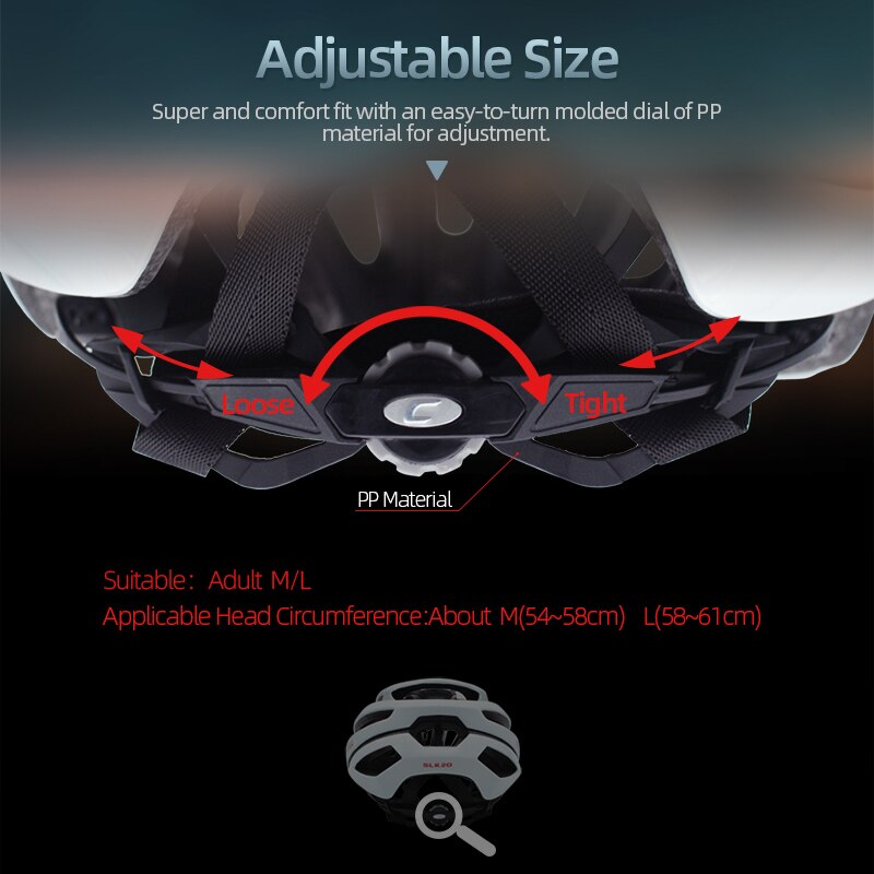 CAIRBULL Cycling Helmet for Man Woman Road Mtb Double EPS Structure Helmet Ultra-light Comfortable Breathable Safety Bike Helmet