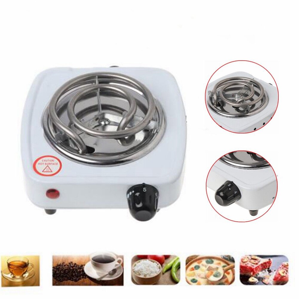 220V Electric Stove Plate Iron Burner Home Kitchen Cooker Coffee Heater EU Plug Household Cooking Appliances