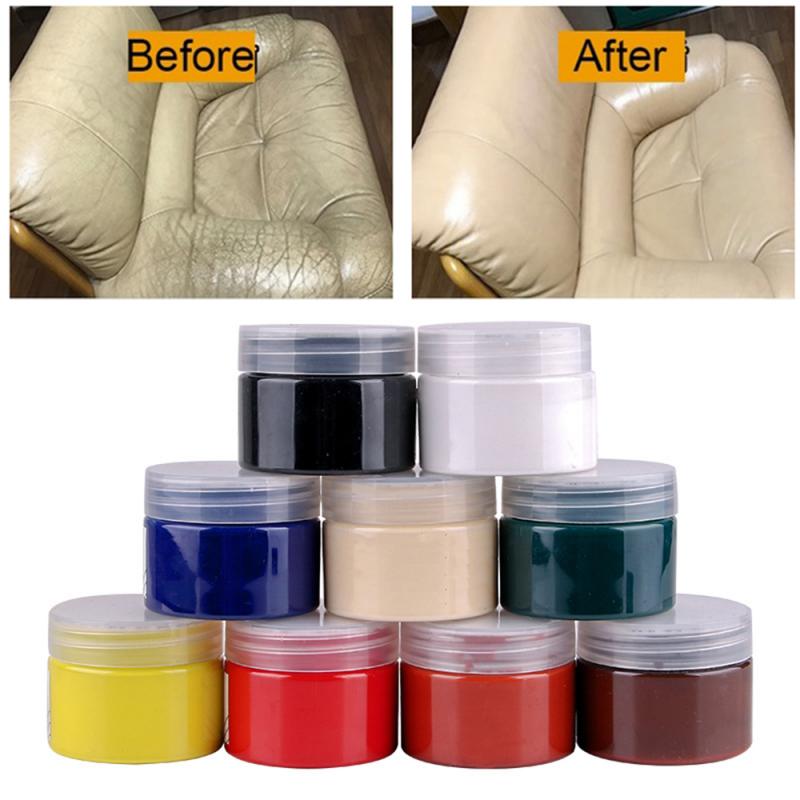 Leather repair cream 1pc Universal Leather Repair Tool Car Seat Sofa Coats Scratch Liquid Repair Kit Leather repair cream