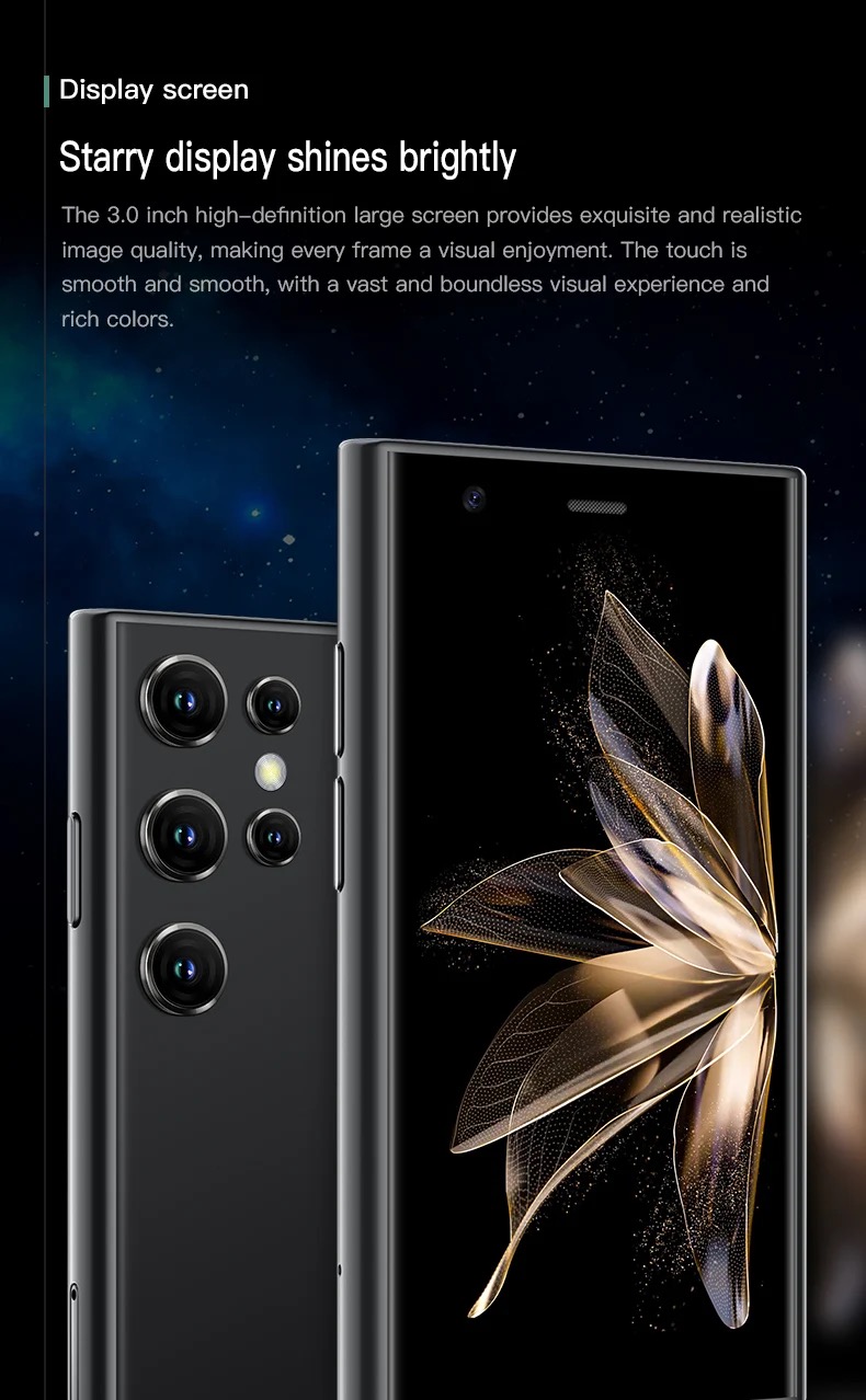 SOYES S23 Pro Mini Smartphone Android 8.1 Dual SIM 3.0 '' HD WIFI Bluetooth 3G Pequeno Celular
