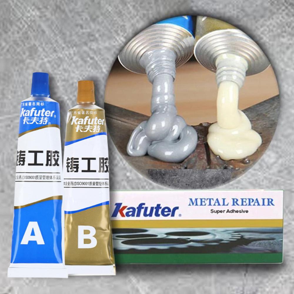 Strong Adhesive Gel Industrial Heat Resistance Cold Weld Metal Repair Paste A&B Adhesive Gel #3D02