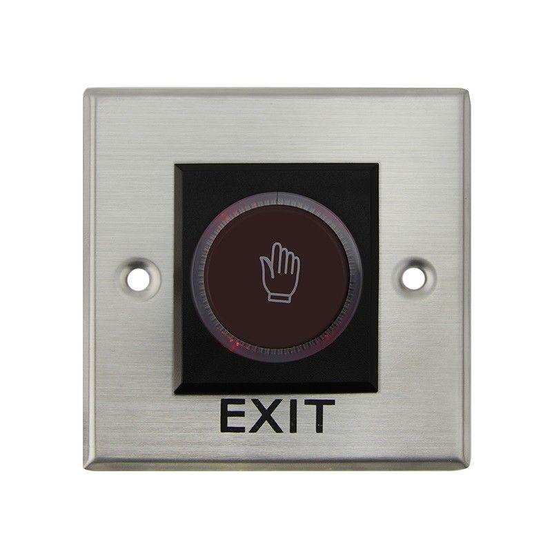 Infrared Induction Door Exit Button Access Control Door Release Switch No Touch