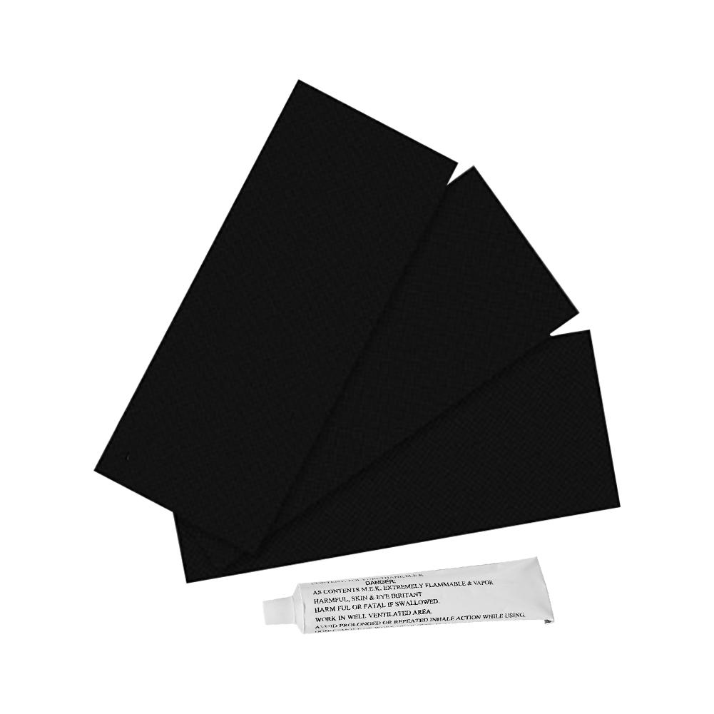 230X95MM gonflable en plastique bateau Kayak spécial PVC réparation Patch Kit étanche Patch colle côte canot canot Air lit avec colle: B