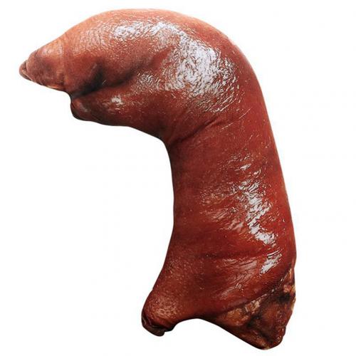 20Cm Simulatie Draver Nep Voedsel Varken Been Prank Truc Speelgoed Halloween Party Prop: Default Title