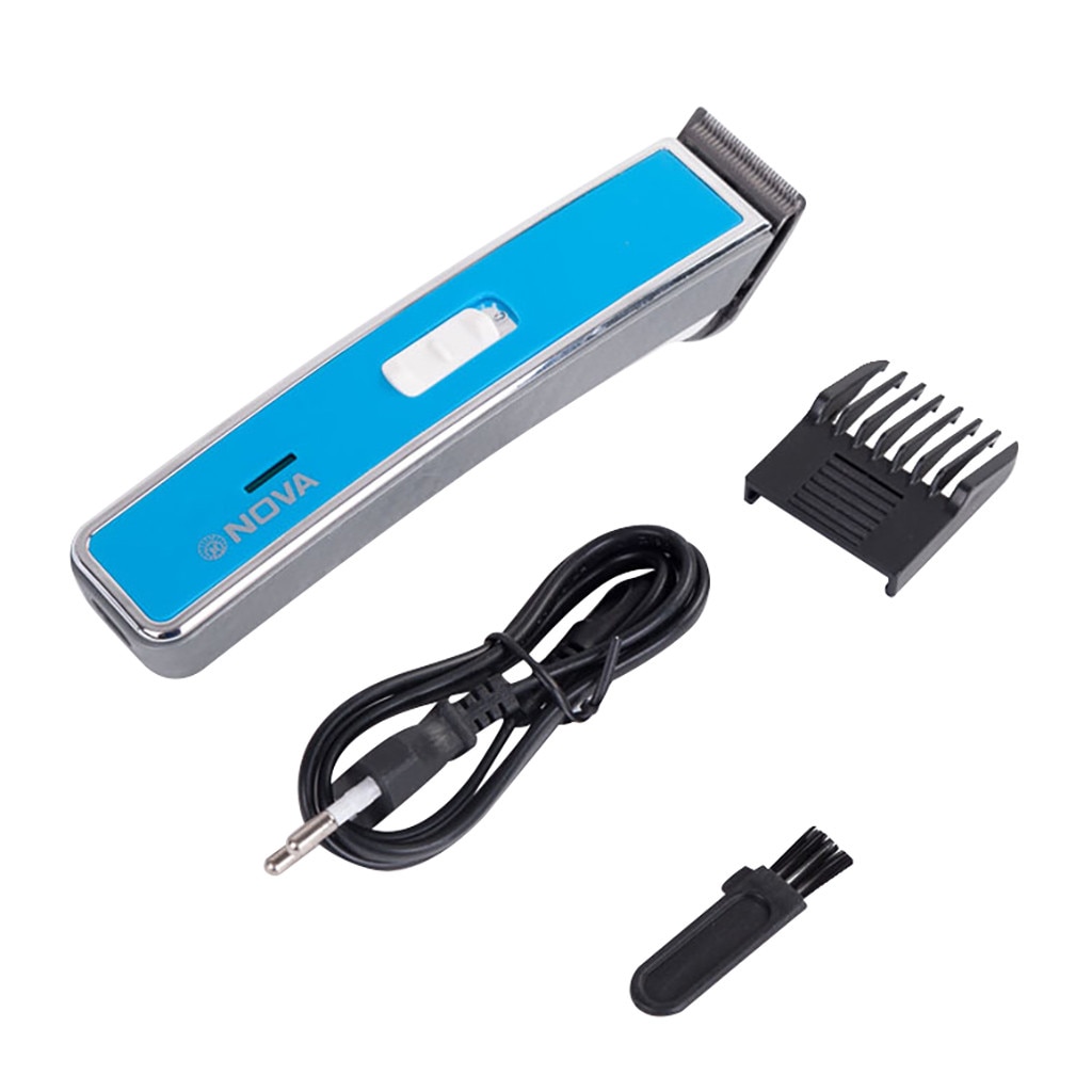 Nova Charged Push-and-cut Hairdresser Home Mini Hairdresser Shaver Hair Clipper Cordless Haircut Adjustable Ceramic Blade