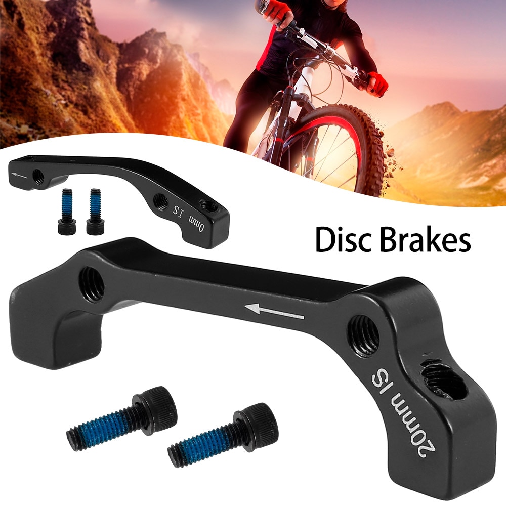 1 Pcs Mtb Schijfrem Ultralight Beugel Schijfremrotor Pm Een Pijler Remschijf Schijfrem Mount Adapter Voor 140 160 Mm Rotor