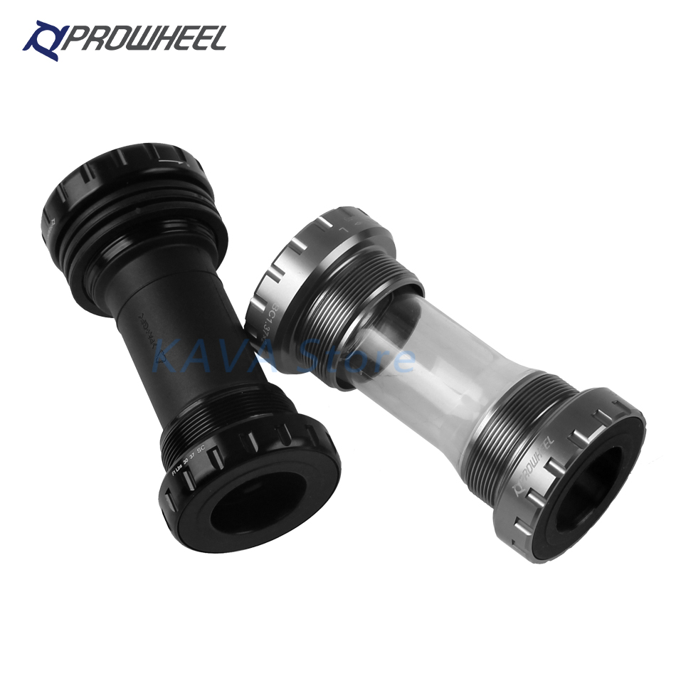PROWHEEL MTB Bottom Brackets PW-BB73 68/73mm Bottom Bracket Road Bike Bracket PW-BB68 24mm BB Axis for SRAM Crank