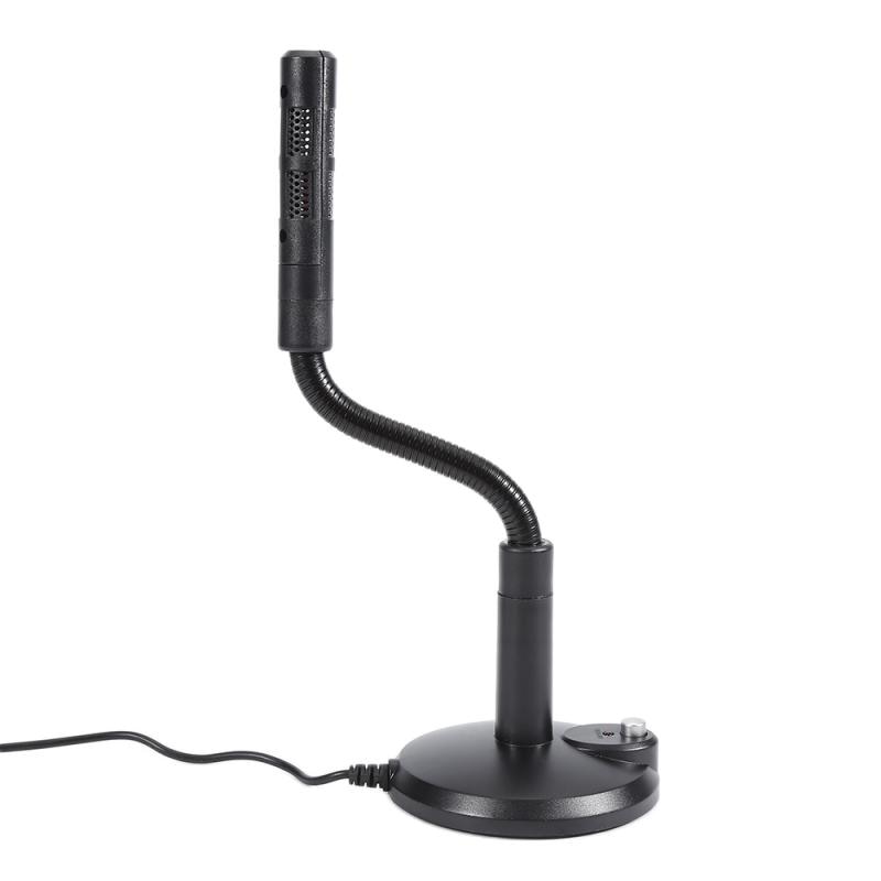 USB ordinateur portable Microphone ordinateur Mini Studio discours Microphone support micro avec support pour ordinateur de bureau ordinateur portable Skype MSN
