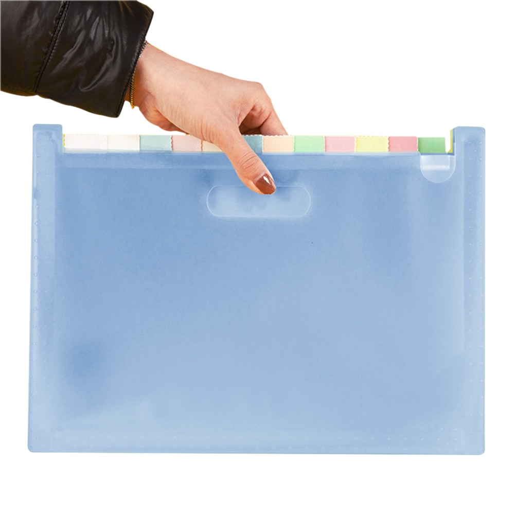 Duża pojemność studium tęcza klasyfikacja 13 kieszenie Organizer harmonijkowy na dokumenty Organizer przenośny teczka biurowy biznes gabinet