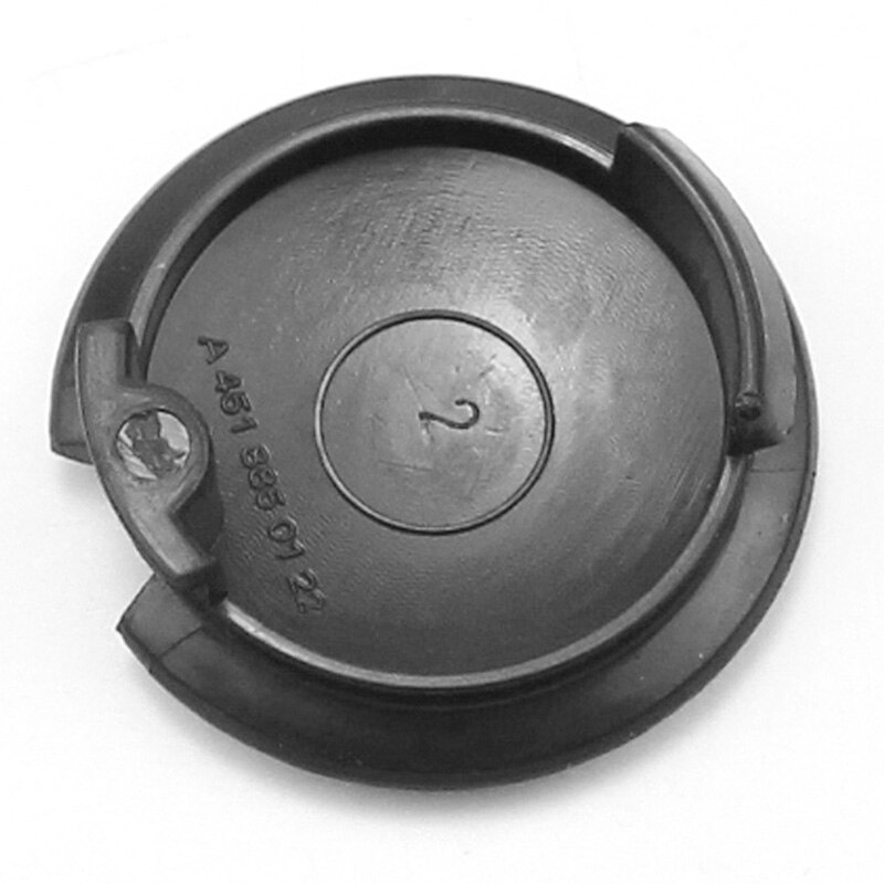 Gancho de remolque para parachoques delantero y trasero de coche, acoplador de ojo, tapa de cubierta de remolque, enchufe 4518850122 C22A para Smart Fortwo 2007-