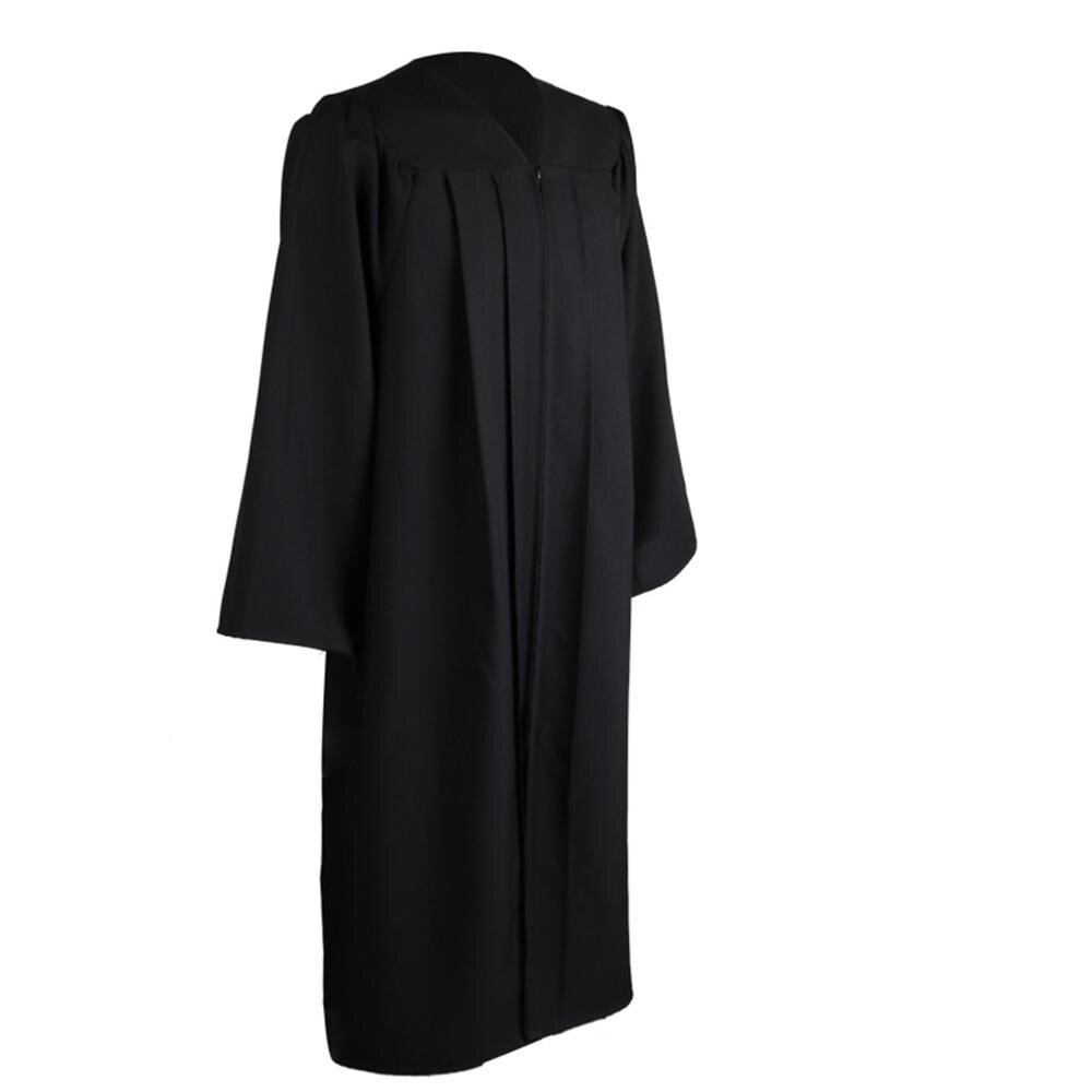 Bachelor Gown Unisex High School Students Adult Graduation Master Bachelor Cap Gown Tassel hat Set Cosplay Costume