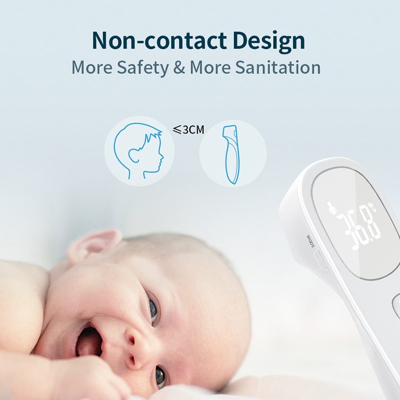 Xiaomi Mijia Infrarot Stirn Thermometer Digital Infrarot Stirn Körper TFLAG Thermometer für Baby Kinder Erwachsene Elders