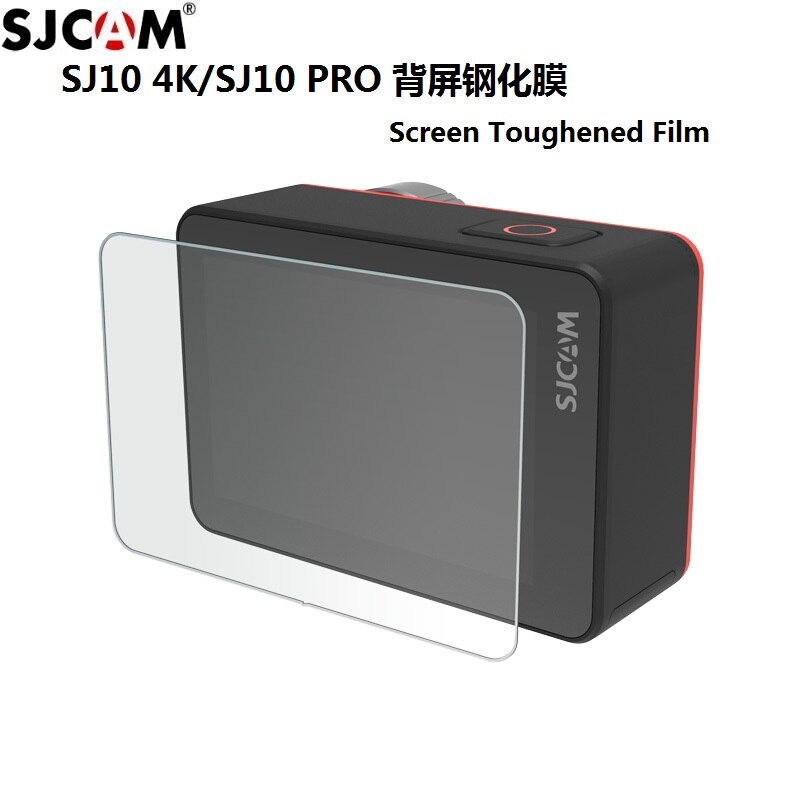 Clownfish Display/Lens Gehard Glas Beschermende Film Voor Sjcam SJ10 Pro 4K Glas Film Screen Bescherming Cover