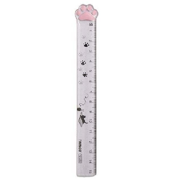 Creative15cm Cat Paw Plastic Straight Rulers for P... – Grandado