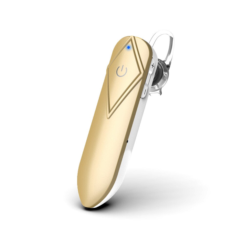 Kebidu affaires Mini écouteurs mains libres Bluetooth Sport Bluetooth écouteur étanche sans fil casque écouteur avec micro: Bluetooth 5.0 Gold