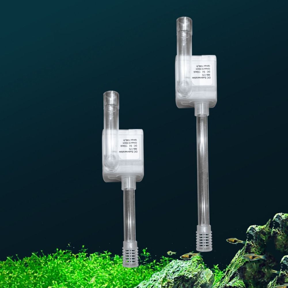 Piccola pompa sommergibile USB portatile Ventosa Mini pompa dell'acqua in plastica 1W Pompa per fontana ultra silenziosa per acquario