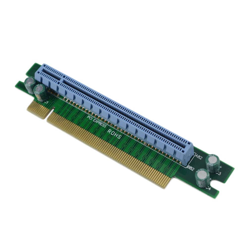 Pci-E Express 16X 90 Graden Adapter Riser Card Voor 1U Computer Server Chassis