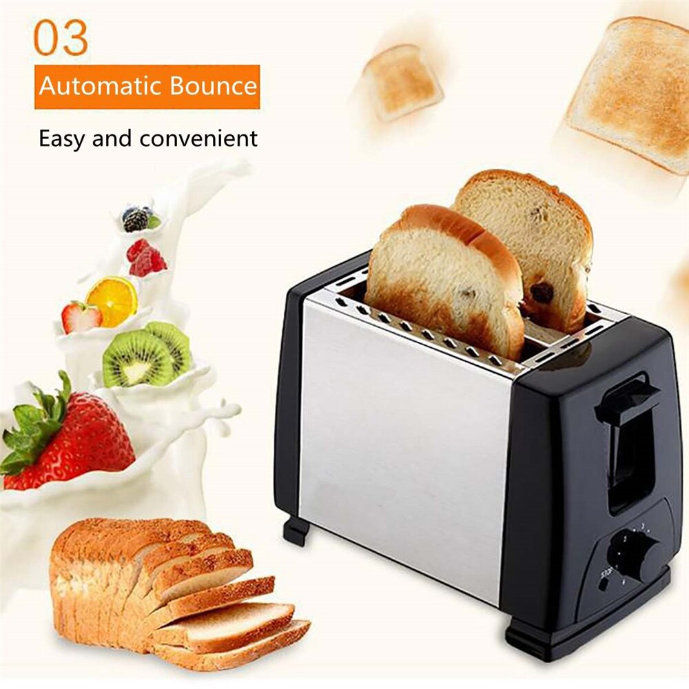 Z30 – grille-pain à chauffage automatique et rapide, 2 tranches, en acier inoxydable, pour la cuisson du pain, 220V