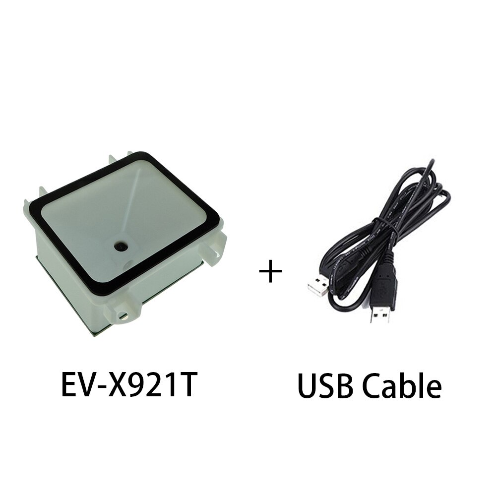 Mini Size Barcode Scanner Module Usb Barcode Reader Met Goedkoopste Prijs 1D &amp; 2D Ttl RS232 Seriële Self-Inductio qr Barcode Scanners: EV-X921T 2D CMOS USB