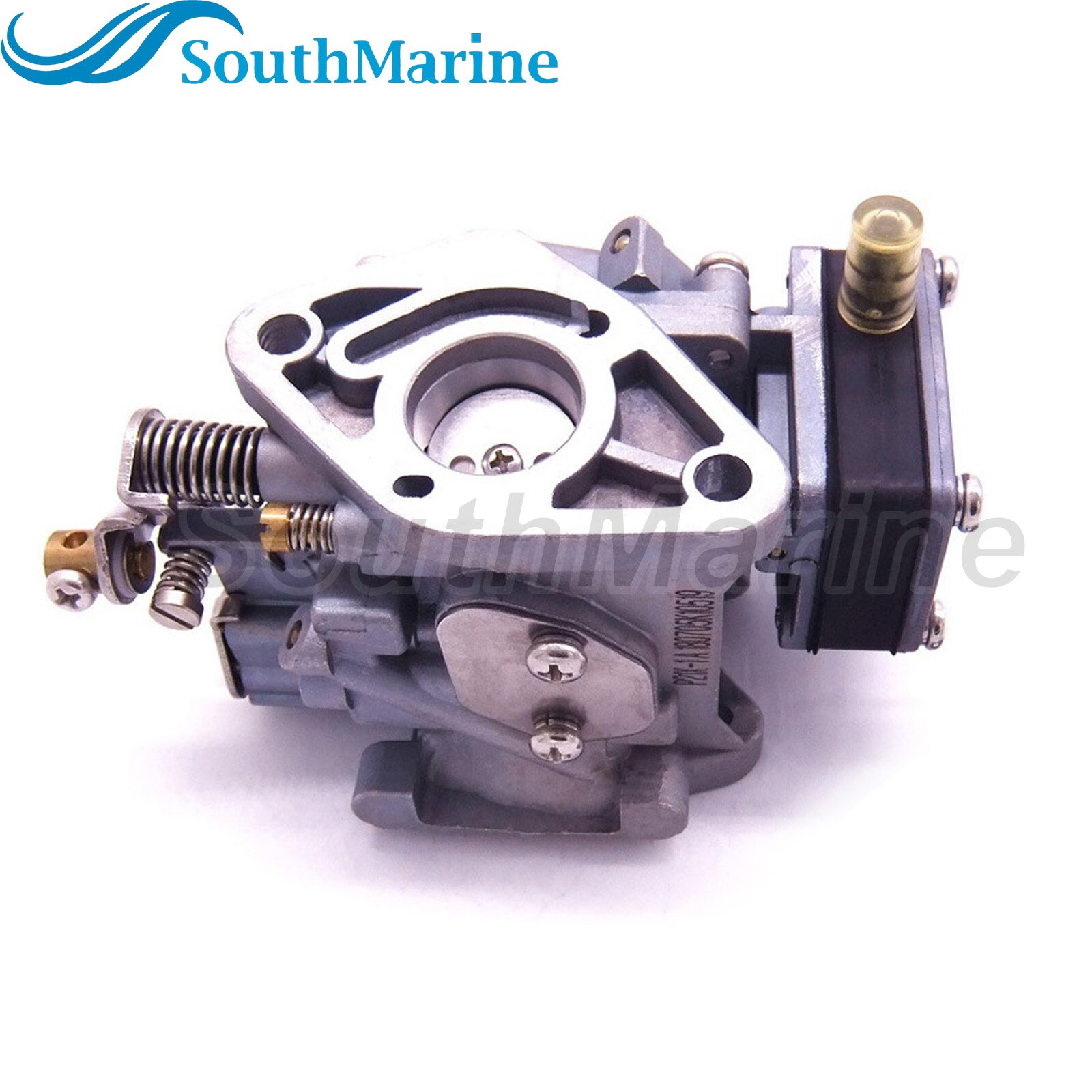 Montaje de carburador para motores fueraborda Hangkai de 2 tiempos 5hp 6hp