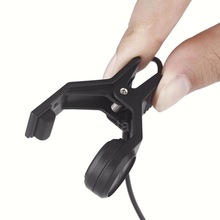 Irin Universele Akoestische Piezo Gitaar Trillingen Sensor Tuning Clip Lijn Draad Pickup Met 90Cm Kabel Zwart