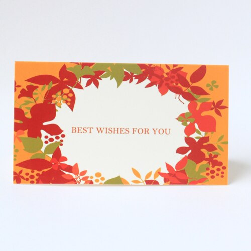 wedding invitations 10pcs birthday party thanksgiving christmas card Size 16*9cm
