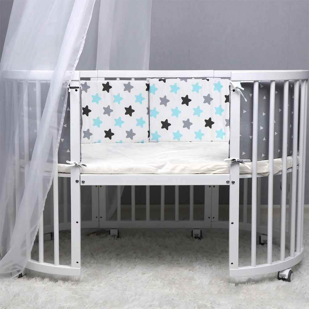 1Pcs Newborn Baby Safety Bed Fence Washable Guardrail Kids Playpen Crib Bumpers Infant Child Care Barrier Protector for Beds