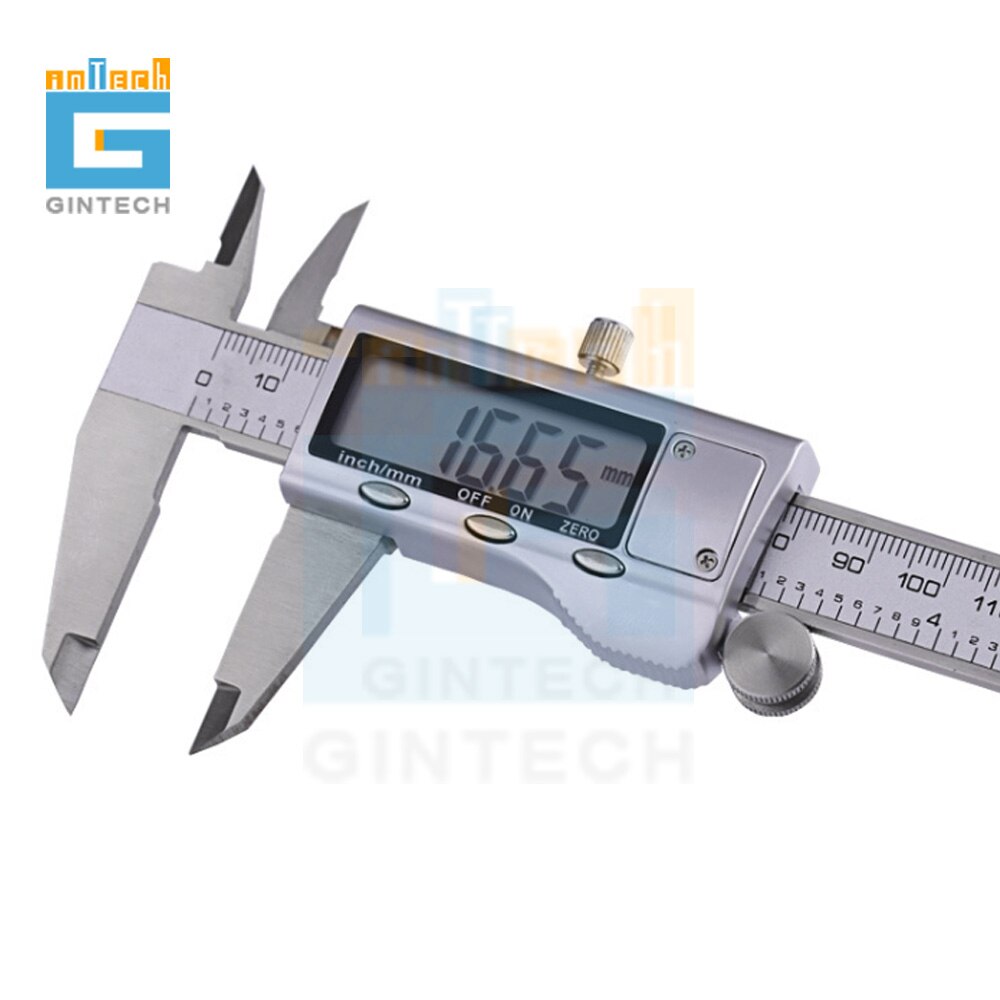 stainless digital vernier caliper 0-150mm 0-200mm Accuracy 0.01 full metal stainless steel electronic vernier caliper
