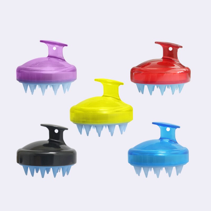 Brosse à cheveux en Silicone pour shampoing, Spa, tête de corps, Massage du cuir chevelu, douche, peigne de lavage, nettoyant pour le corps, nouveauté