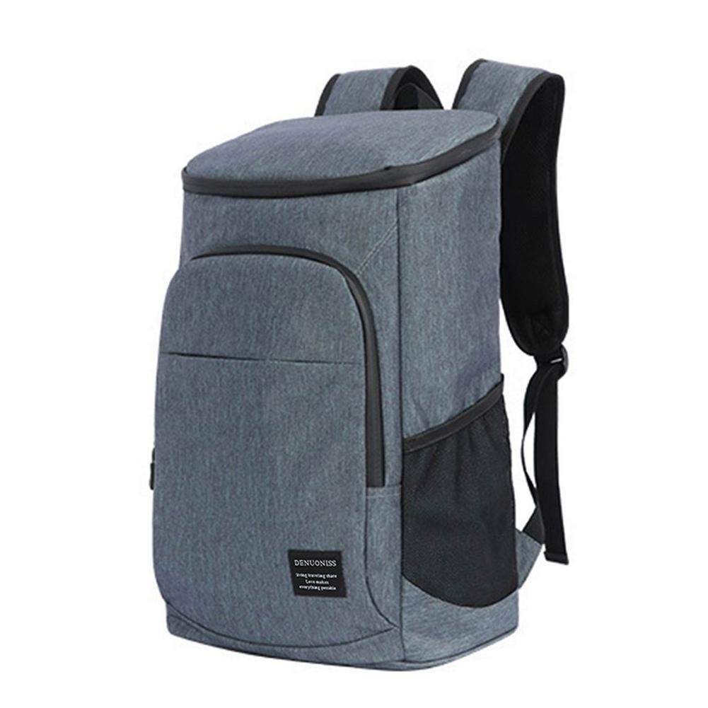 Duża pojemność fajna ciepła izolowana torba na obiad szczelna piknikowa torba termoizolacyjna na plażę kemping szczelna torba na obiad: ciemny niebieski