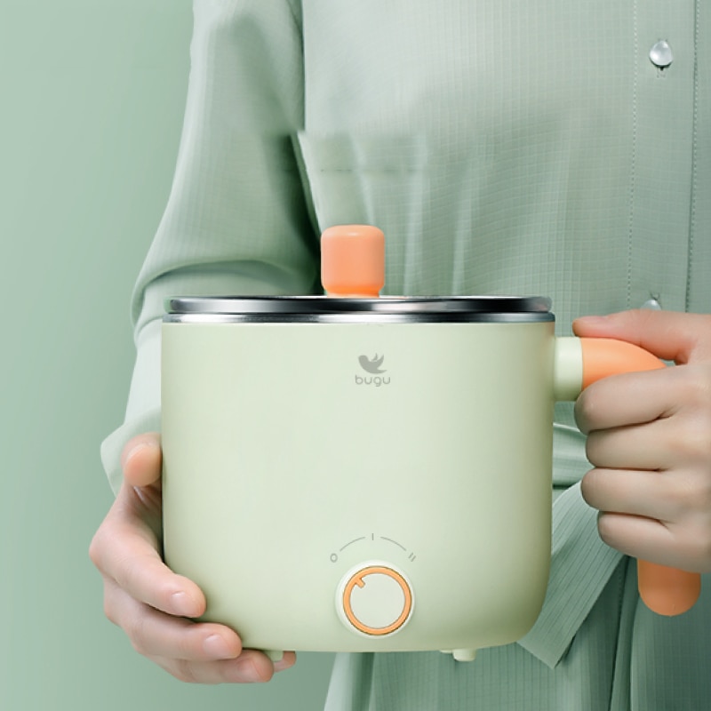 Husholdnings elektrisk komfyr 0.8l 2 gir power mini multic komfyr husholdnings sovesal mini elektrisk kokekar