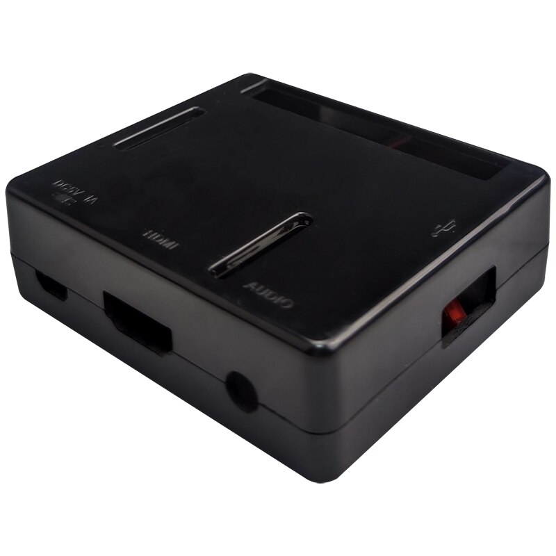 Boîtier Raspberry Pi 3 modèle A + Plus, coque Pi 3A + avec ventilateur de refroidissement