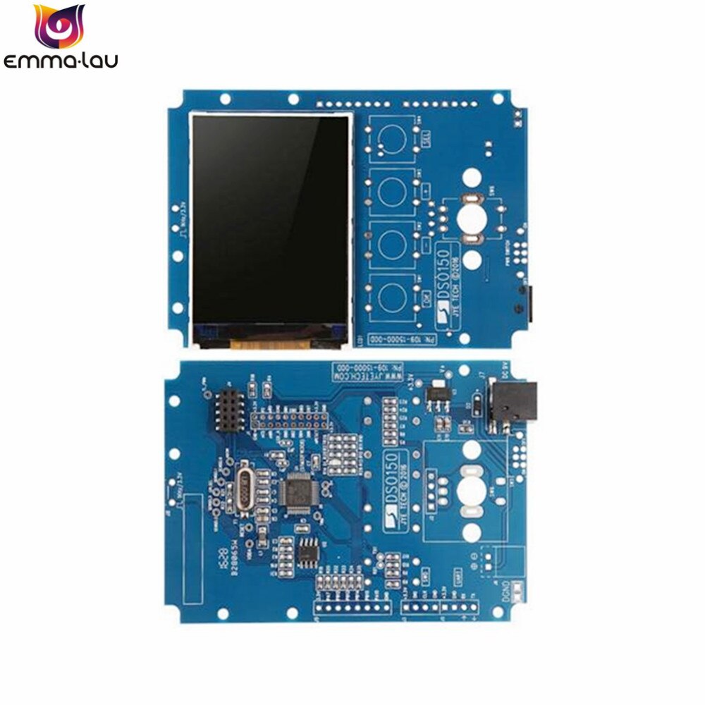 Original 2.4" TFT DSO150 15001K DSO Shell Oscilloscope Diy Kit Pocket Digital Oscilloscope Learning Kit (DSO138 Upgrade)